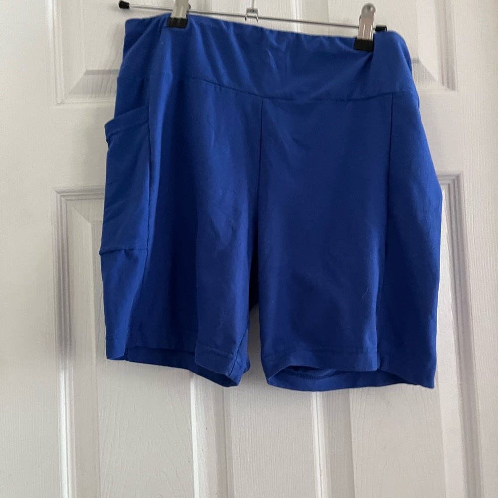 No Boundaries Women's Athletic Blue Shorts
